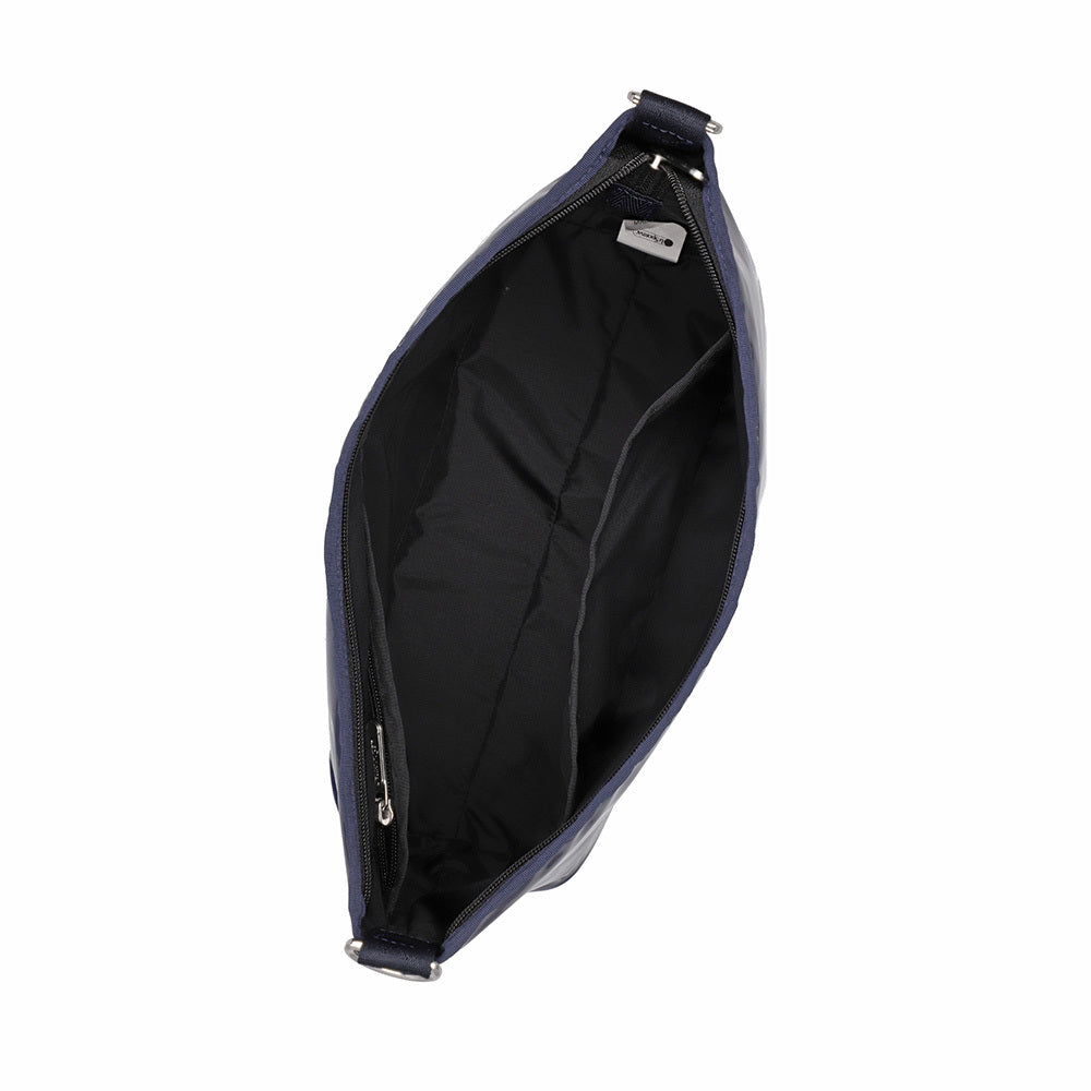 MIR MEDIUM ZIP SHOULDER 中型拉鍊肩背包 - 鏡面晶藍