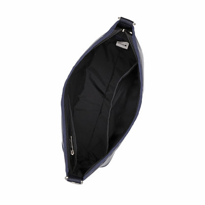 MIR MEDIUM ZIP SHOULDER 中型拉鍊肩背包 - 鏡面晶藍