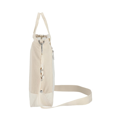 CANVAS MINI TOTE 帆布迷你托特包 - 糖霜白