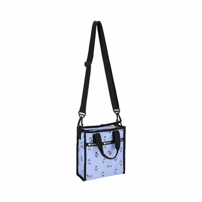 MINI N/S TOTE 迷你方型托特包 - 雪地小企鵝