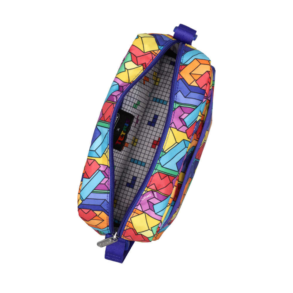 DANIELLA CROSSBODY 拉鍊斜背包 - 方塊謎城