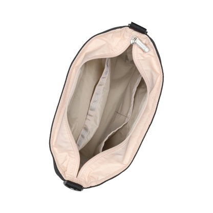 SMALL BUCKET BAG 小型斜背方形包 - 晨曦桃粉/夜幕灰