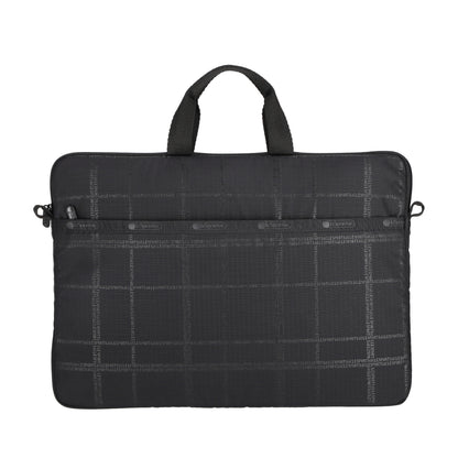 TH LAPTOP CASE 15吋電腦包 - 暗影格紋