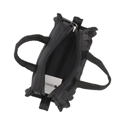 SEQUIN MICRO BAG 亮片迷你旅行袋掛飾 - 霧黑亮片