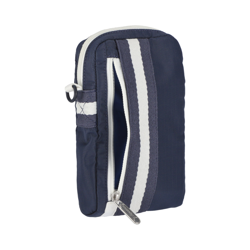 MINI WEB CROSSBODY 隨身小包 - 滾邊深海藍