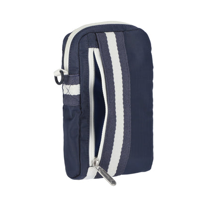 MINI WEB CROSSBODY 隨身小包 - 滾邊深海藍