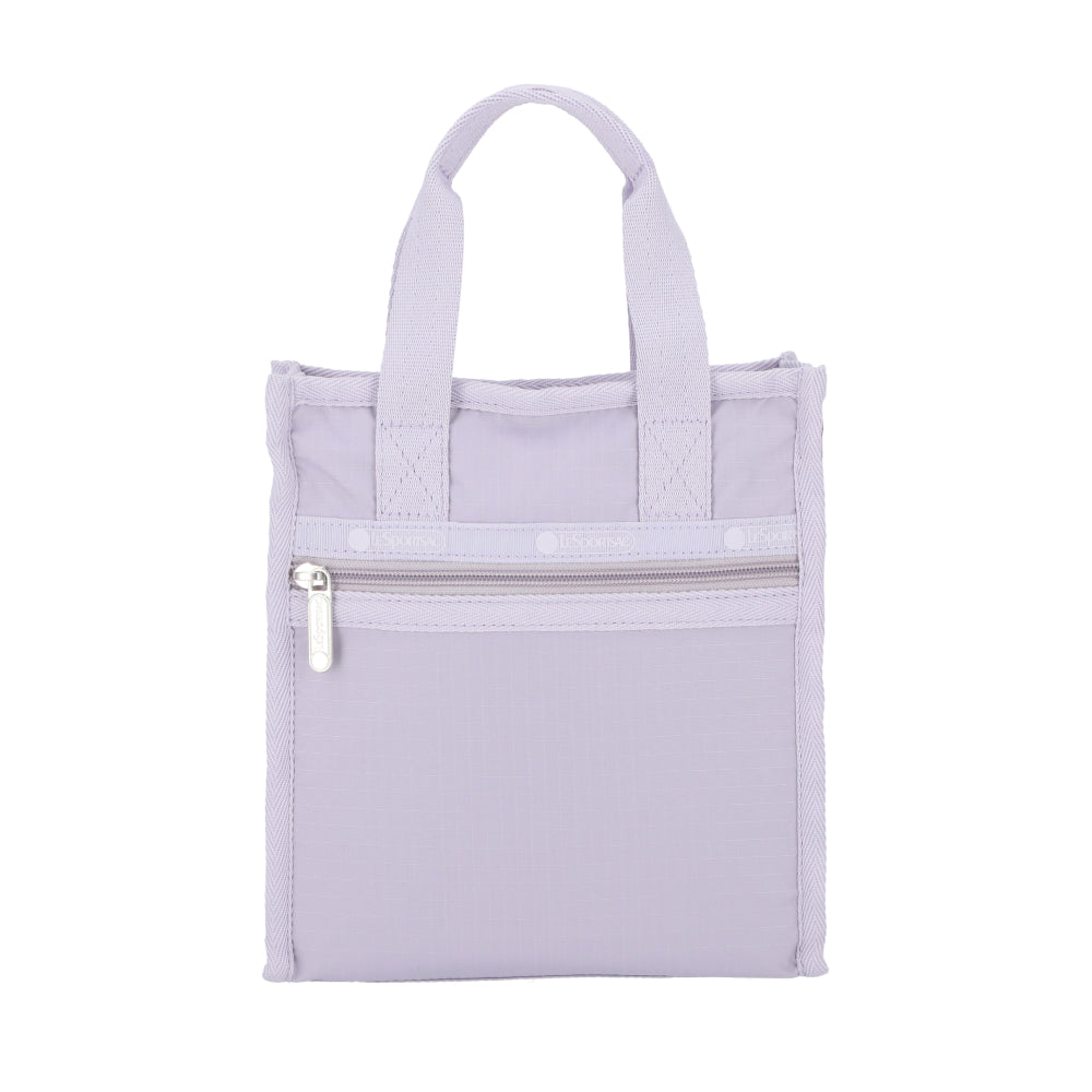 MINI N/S TOTE 迷你方型托特包 - 柔霧紫