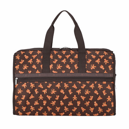 DELUXE LG WEEKENDER 奢華大型旅行袋 - 泰迪熊樂園