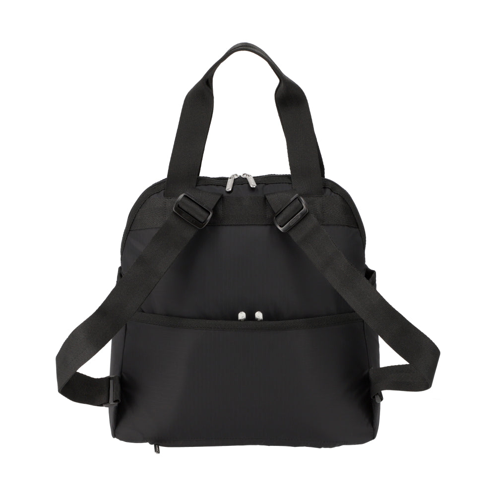 DOUBLE TROUBLE BACKPACK 兩用後背包 - 永恆黑