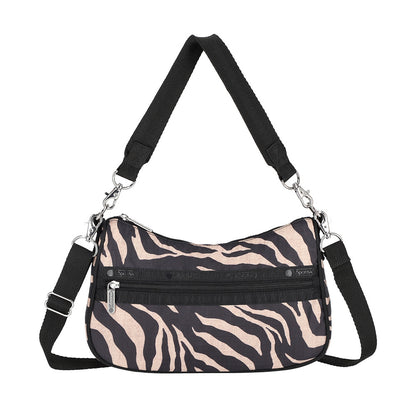 SM CONV SHOULDER 小型多用肩背包 - 拉菲斑紋