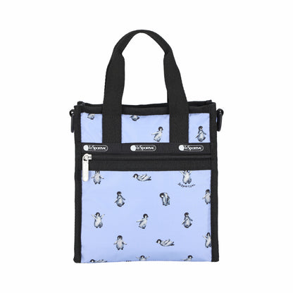 MINI N/S TOTE 迷你方型托特包 - 雪地小企鵝
