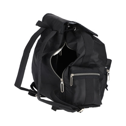 3 ZIP VOYAGER 側邊拉鍊後背包 - 魔力暗黑