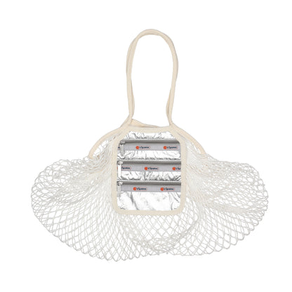 MED NET TOTE BAG 中型網狀肩背包 - 月霧銀