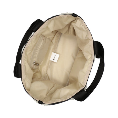 PUFFY MINI DUFFEL 迷你毛毛托特包 - 奶油白羊羔絨