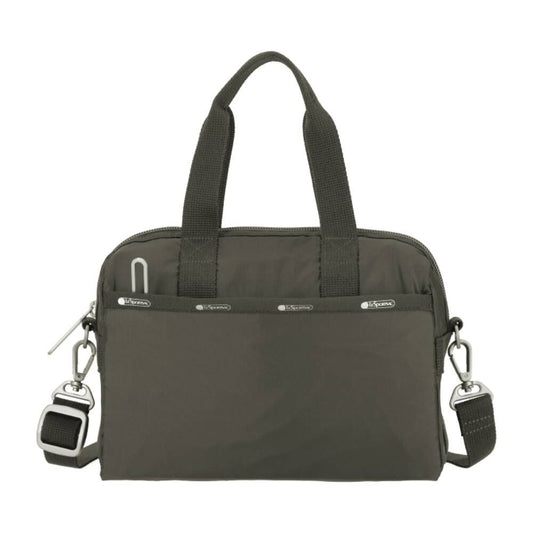 SMALL UPTOWN SATCHEL 小手提袋 - 礫石灰