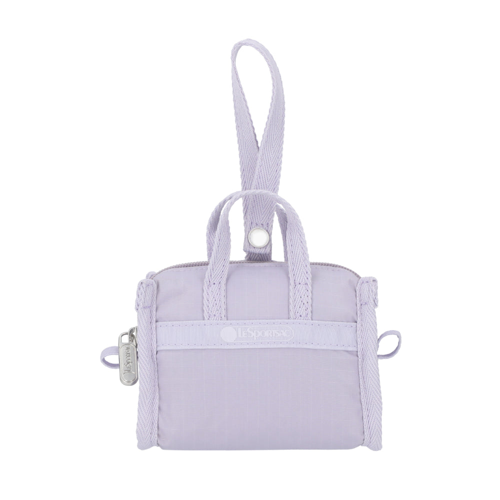 MICRO WEEKENDER CHARM 迷你旅行袋掛飾 - 柔霧紫