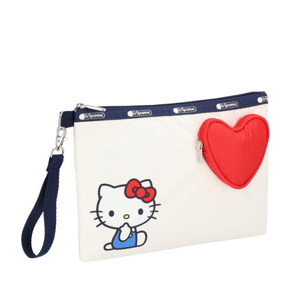 HEART POUCH  手拿包 - HELLO KITTY 滿滿的愛