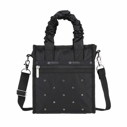 GH MINI N/S TOTE 迷你方型托特包 - 黑灰寶石