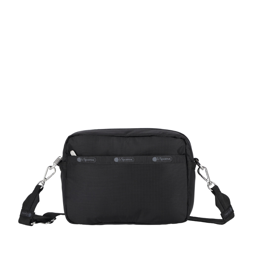 DELUXE CROSSBODY 拉鍊斜背包 - 永恆黑