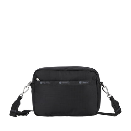 DELUXE CROSSBODY 拉鍊斜背包 - 永恆黑