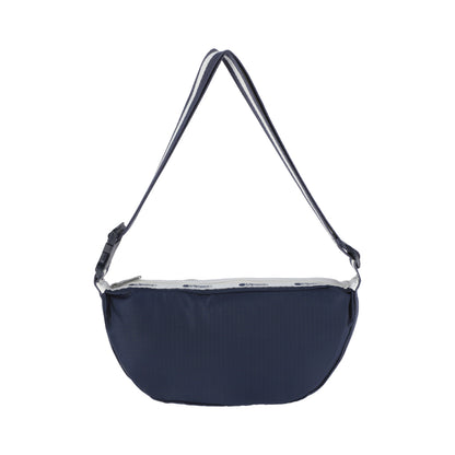 CONV SM SHOULDER BAG 小型半月包 - 滾邊深海藍