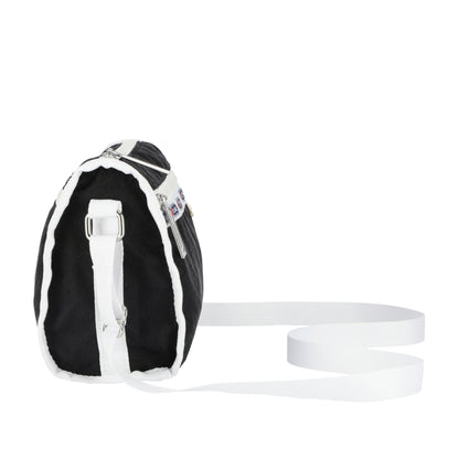 USA SHOULDER BAG 肩背包 - USA簡約黑白