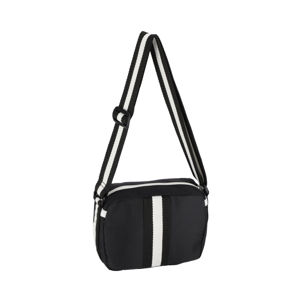 CAMERA CROSSBODY 相機斜背包 - 滾邊夜幕黑