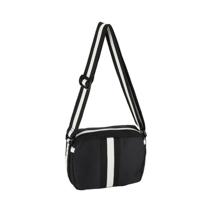 CAMERA CROSSBODY 相機斜背包 - 滾邊夜幕黑