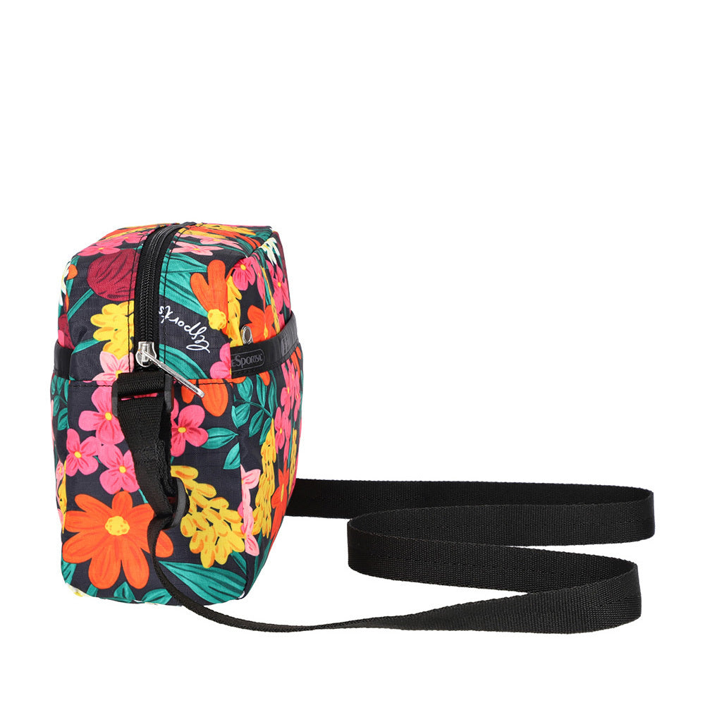 DANIELLA CROSSBODY 拉鍊斜背包 - 繽紛花園