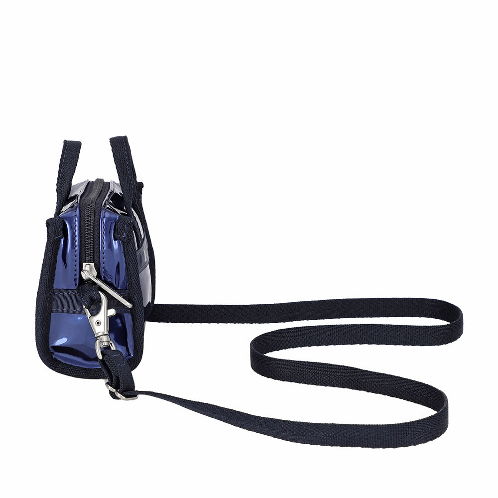 MIR MICRO BAG 迷你旅行袋掛飾 - 鏡面晶藍