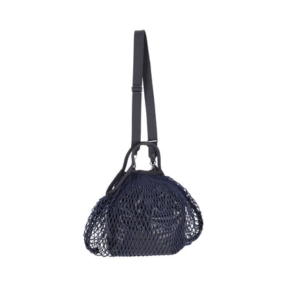 SM NET SHOULDER BAG 小型網狀肩背包 - 曜岩黑