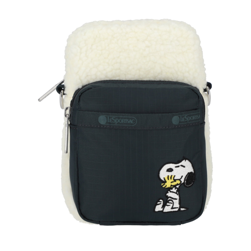 MINI PHONE BAG 迷你手機斜背包 - PEANUTS 擁抱小時光