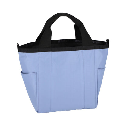 SM REVERSIBLE PKT TOTE 小型雙面托特包 - LOGO 雲霧藍 / 夜幕灰