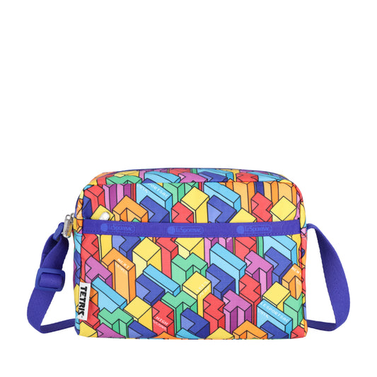 DANIELLA CROSSBODY 拉鍊斜背包 - 方塊謎城