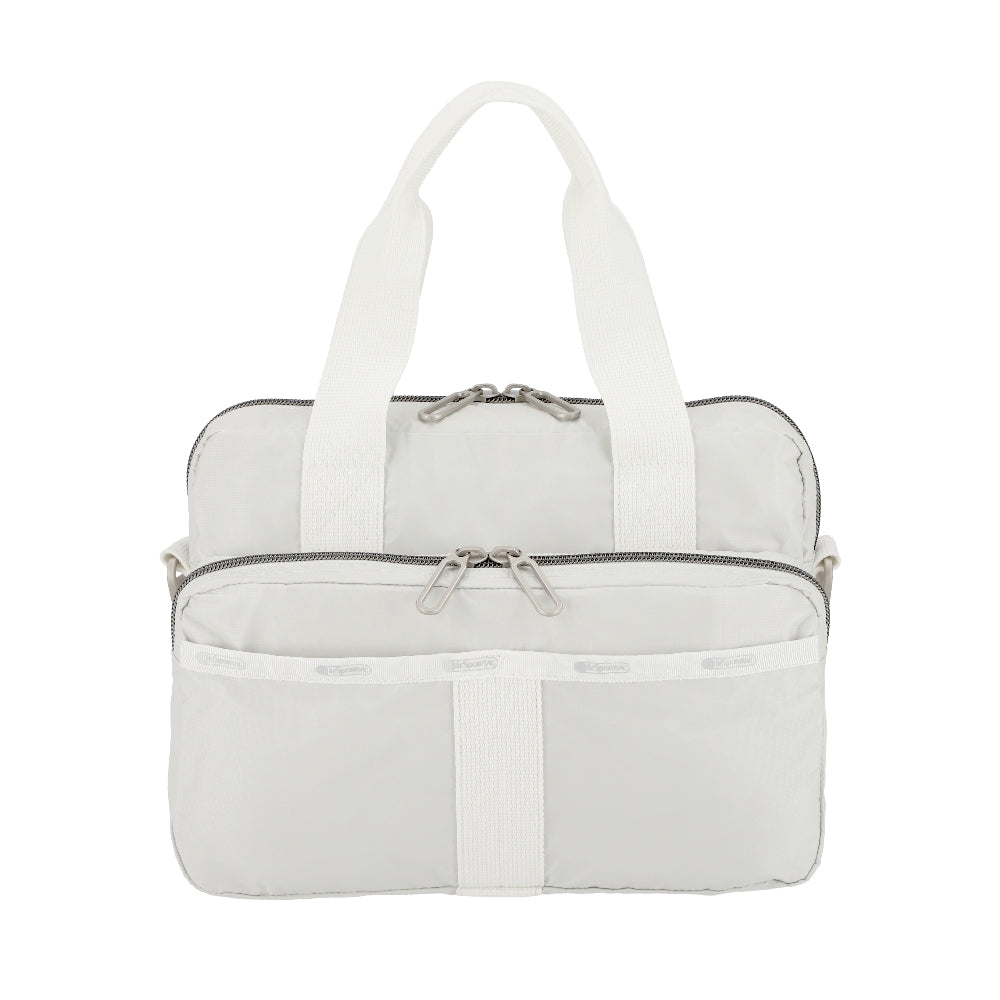 METRO CONVERTIBLE 兩用旅行手提包 - 極致白