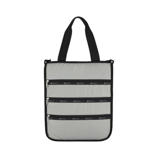 3 ZIP N/S TOTE 三拉鍊托特包 - 灰階色塊