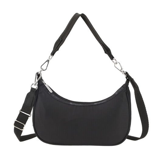 SM CONV HOBO 小型肩背兩用新月包 - 永恆黑