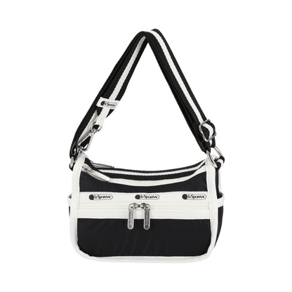 SMALL LOAF CROSSBODY 小型法棍包 - 滾邊夜幕黑