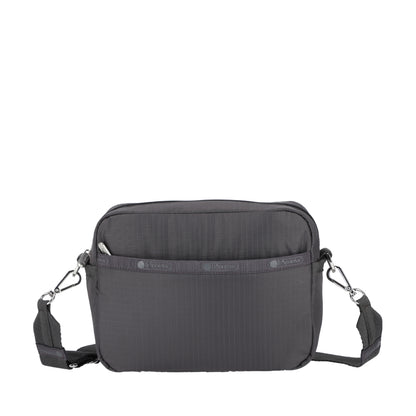 DELUXE CROSSBODY 拉鍊斜背包 - 夜幕灰