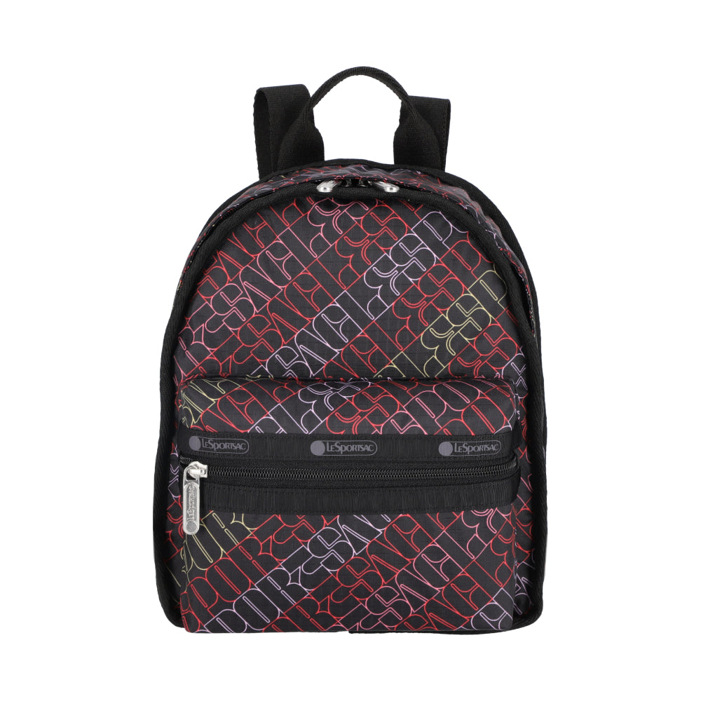 MINI ROUTE BACKPACK 迷你健行後背包 - 霓光字舞