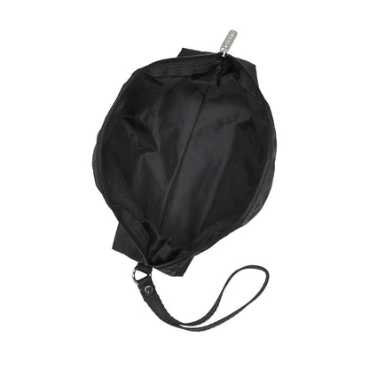 2-ZIP WRISTLET 雙拉鍊手拿包 - 永恆黑