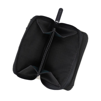 CLAIRE WALLET 拉鍊短夾 - 水玉點點