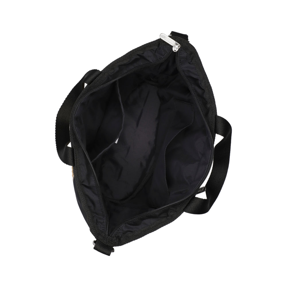 RAFFIA CONV TOTE 兩用托特包 -  拉菲永恆黑
