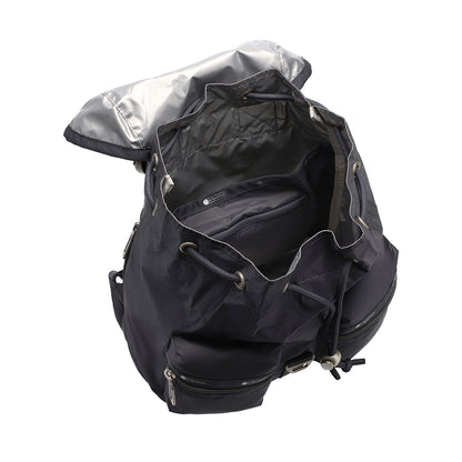 MINI BACKPACK 迷你扣環後背包 - 夜影灰