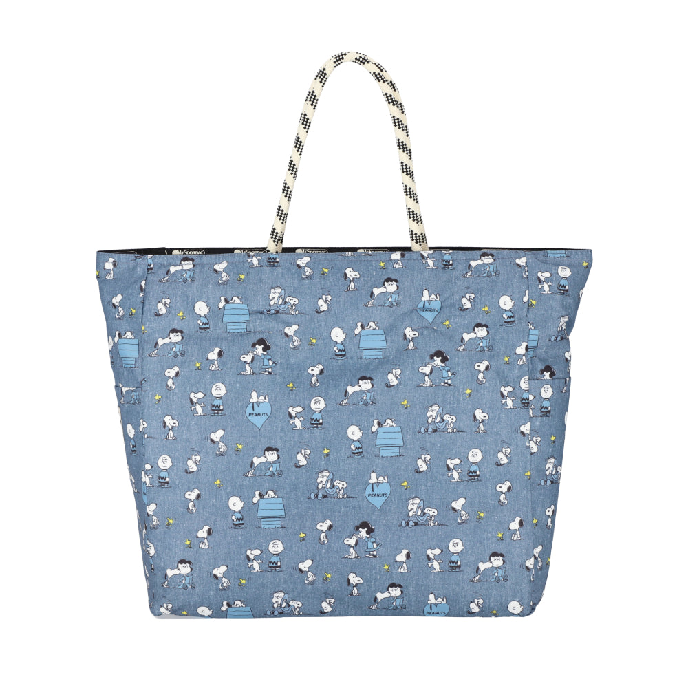 LARGE 2 WAY TOTE 大型雙面托特包 -  PEANUTS 史努比