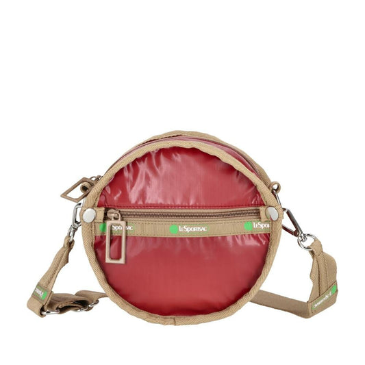 CIRCLE CROSSBODY 圓型肩背包 - 50周年亮酒紅