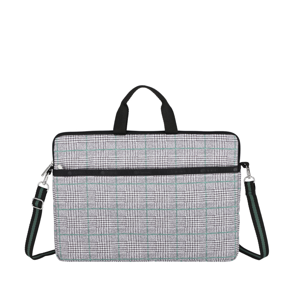 TH LAPTOP CASE 15吋電腦包 - 威爾斯格紋