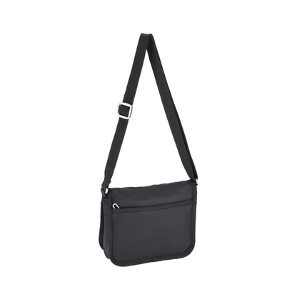 ESSENTIAL FLAP BAG 掀蓋式斜背包 - 魔力暗黑