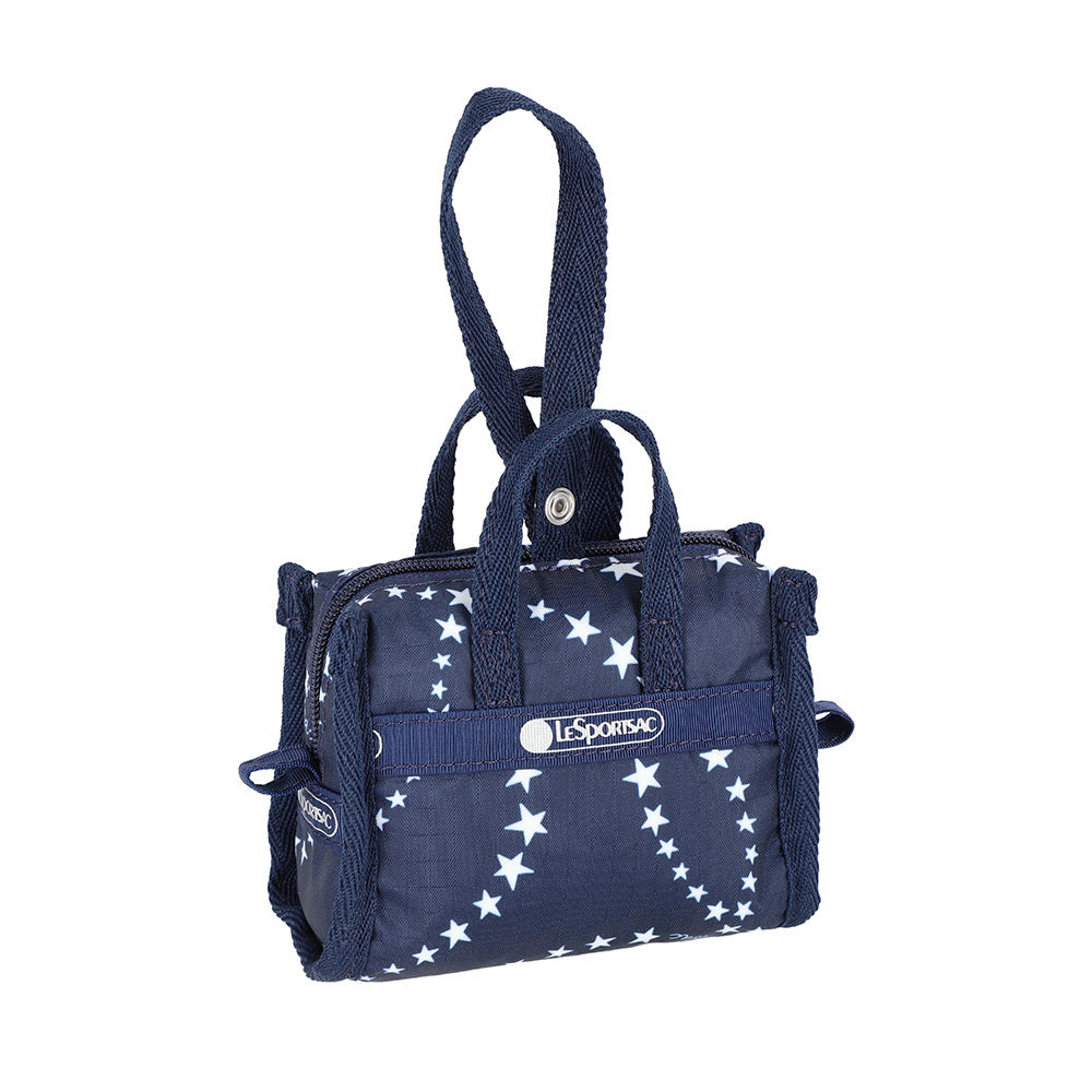 MICRO WEEKENDER CHARM 迷你旅行袋掛飾 - 銀河星光