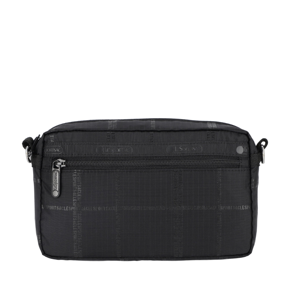 E/W PHONE CROSSBODY 手機斜背包 - 暗影格紋